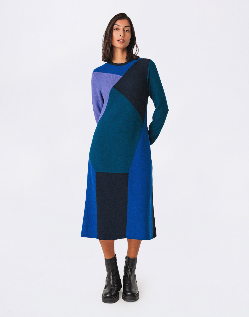 SKFK Bedia Dress F251B6 MULTICOLOUR 40