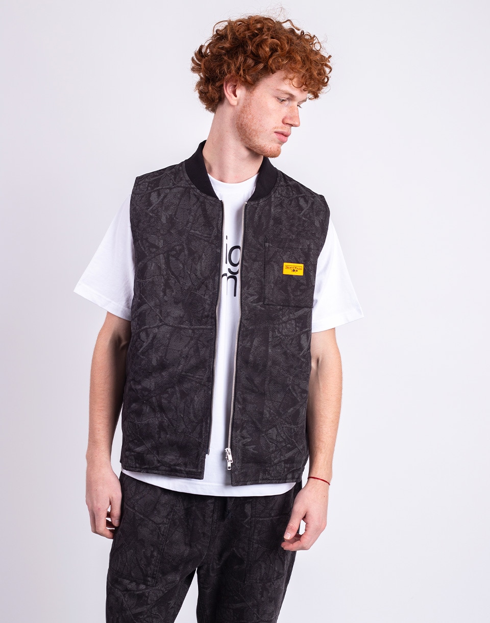 Vest Service Works Xerox Camo Padded Work Vest | Freshlabels.com