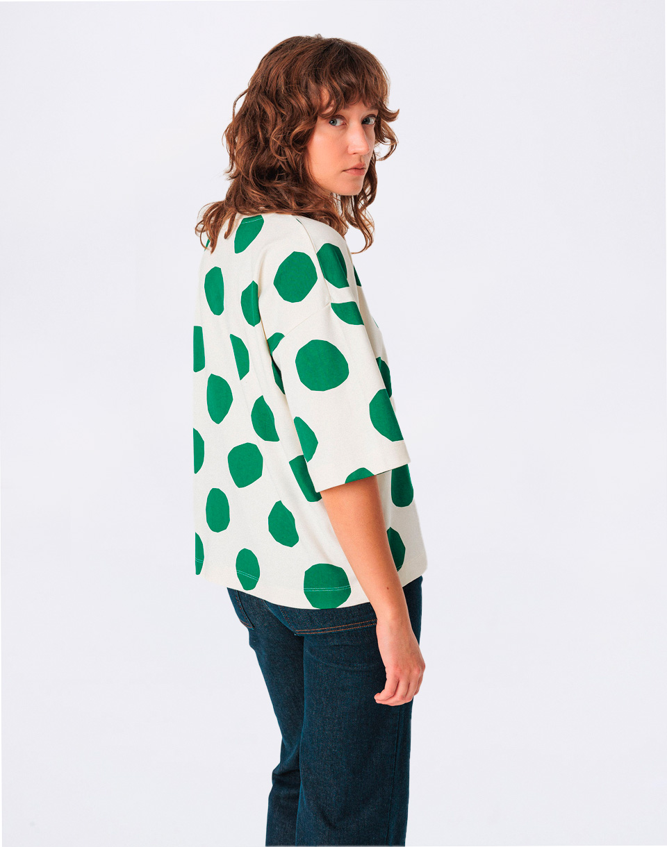 SKFK Lariz GOTS T-Shirt F25SG5 DOTS M