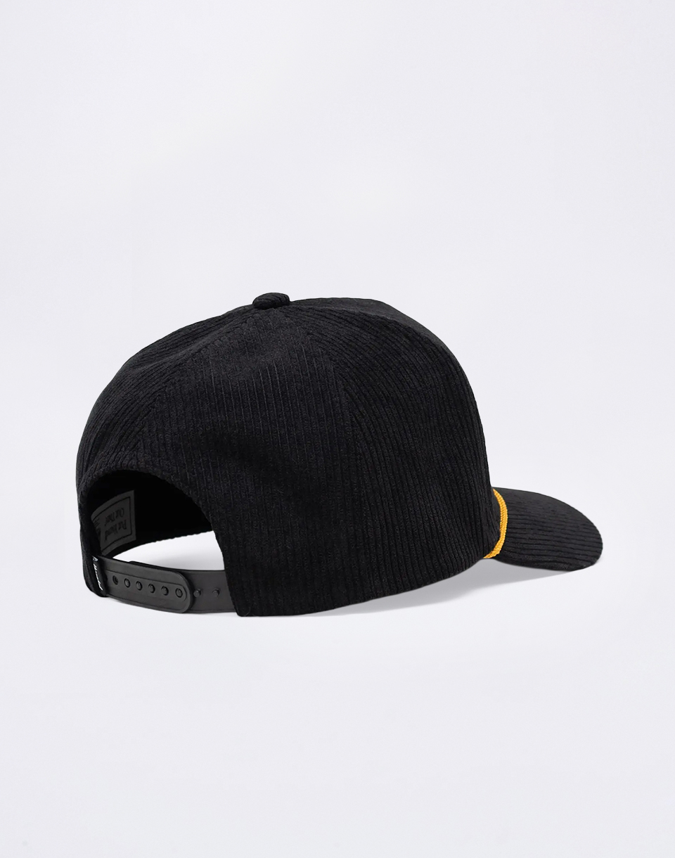 Herschel Supply Whaler Tall Corduroy CS Cap Black