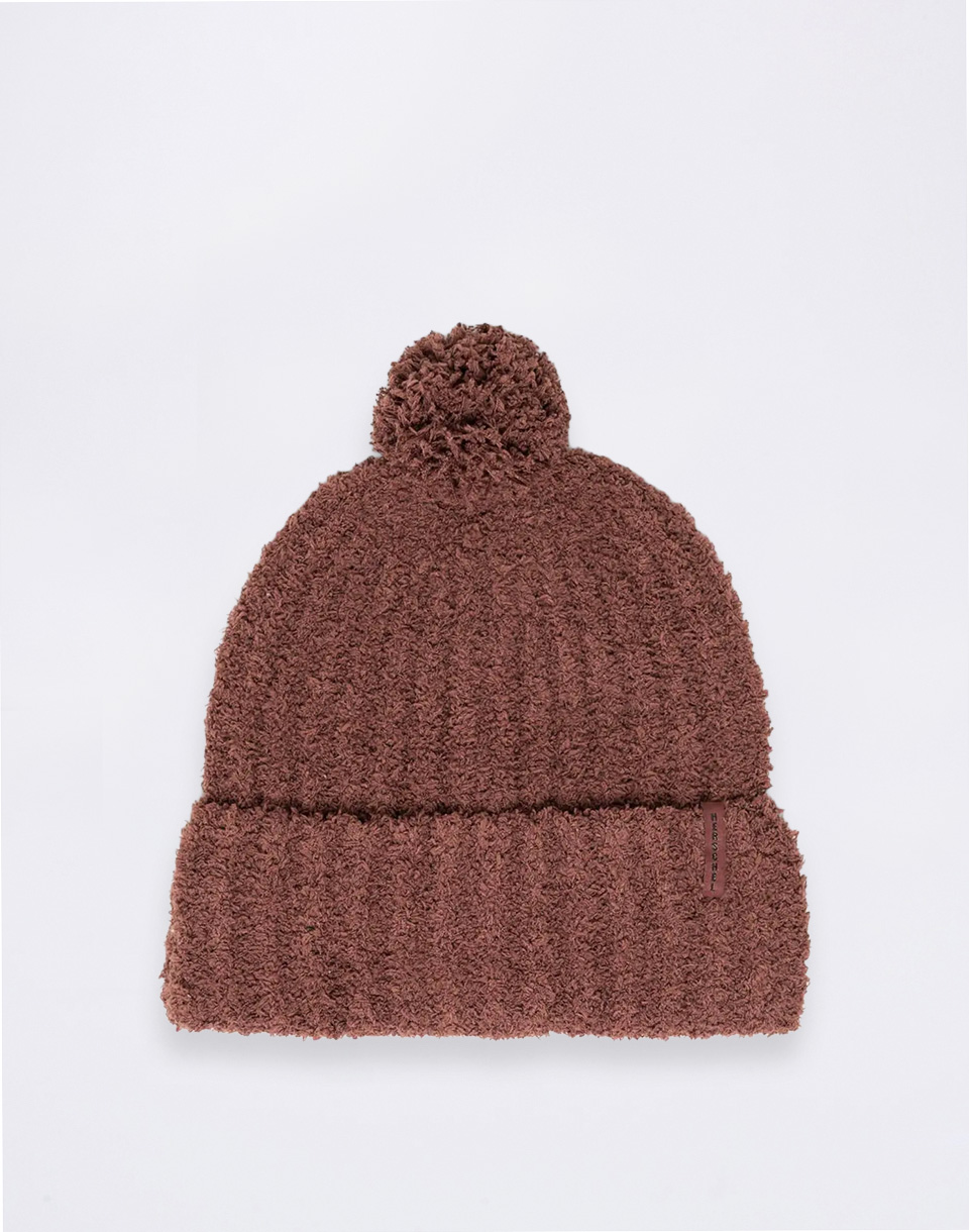 Herschel Supply Boucle Pom Solid Beanie Bitter Chocolate