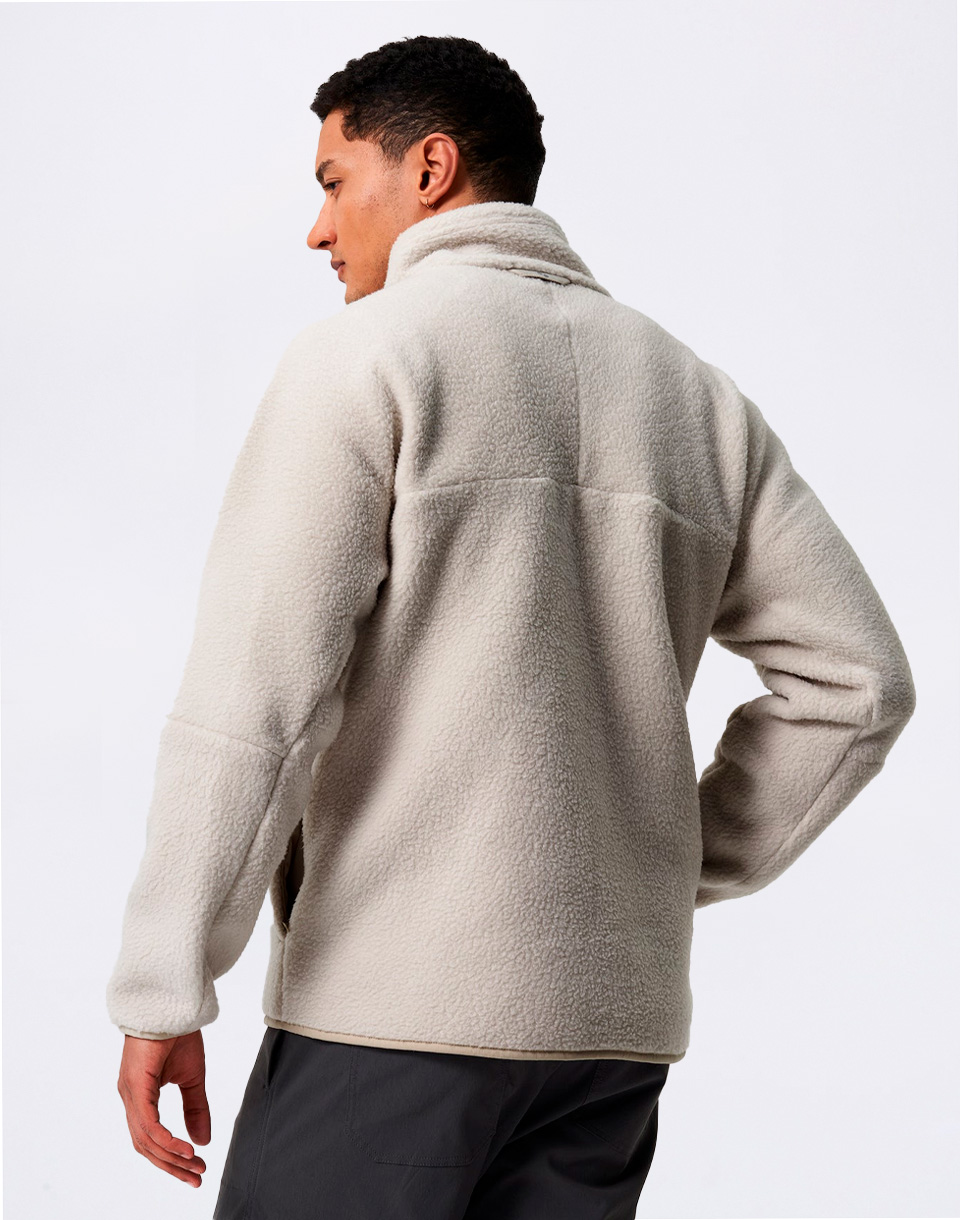 pinqponq Fleece Jacket Cliff Beige M