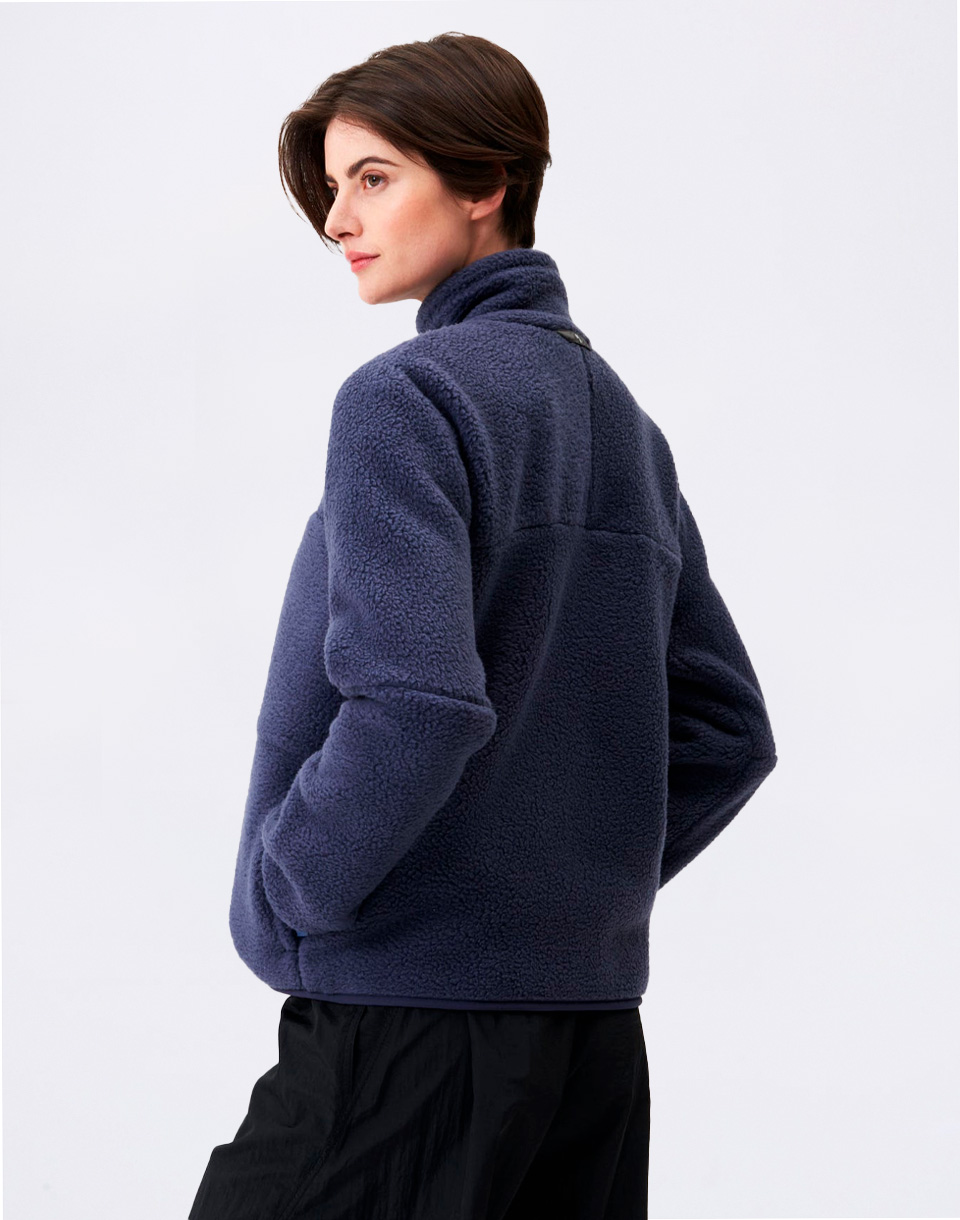 pinqponq Fleece Jacket Women Future Dusk L
