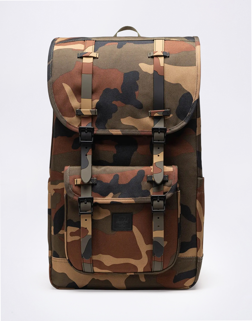 Batoh Herschel Supply Little America Woodland Camo/Black Label