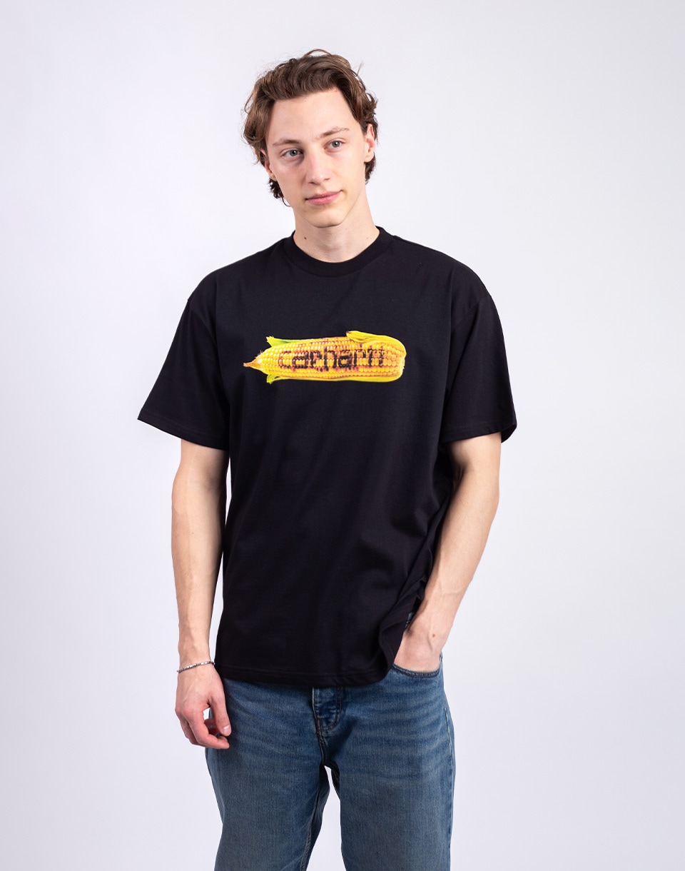 Tričko Carhartt WIP S/S Hot Cob T-Shirt Black