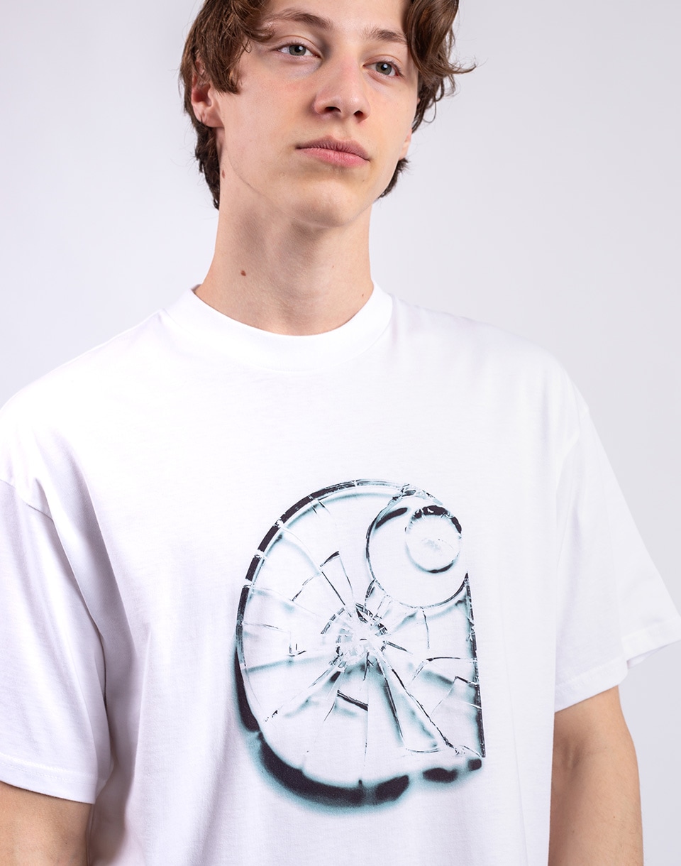 Carhartt WIP S/S Shattered T-Shirt White S