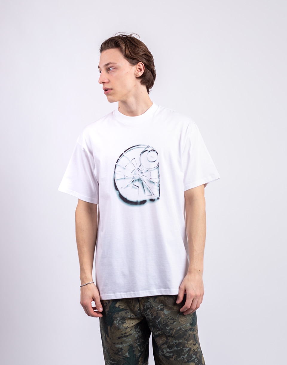 Carhartt WIP S/S Shattered T-Shirt White S