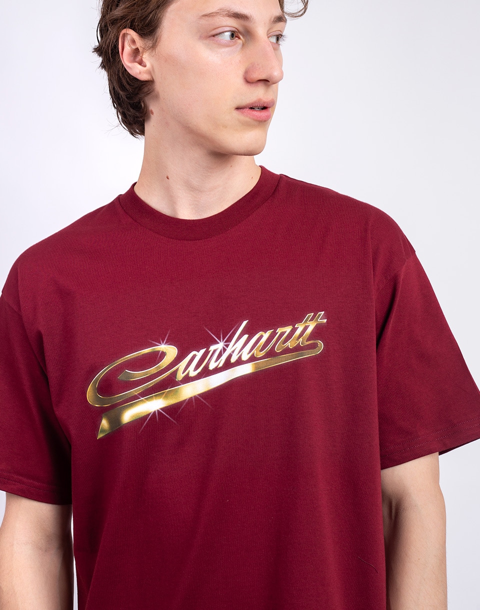 Carhartt WIP S/S Vrooom T-Shirt Marsala M