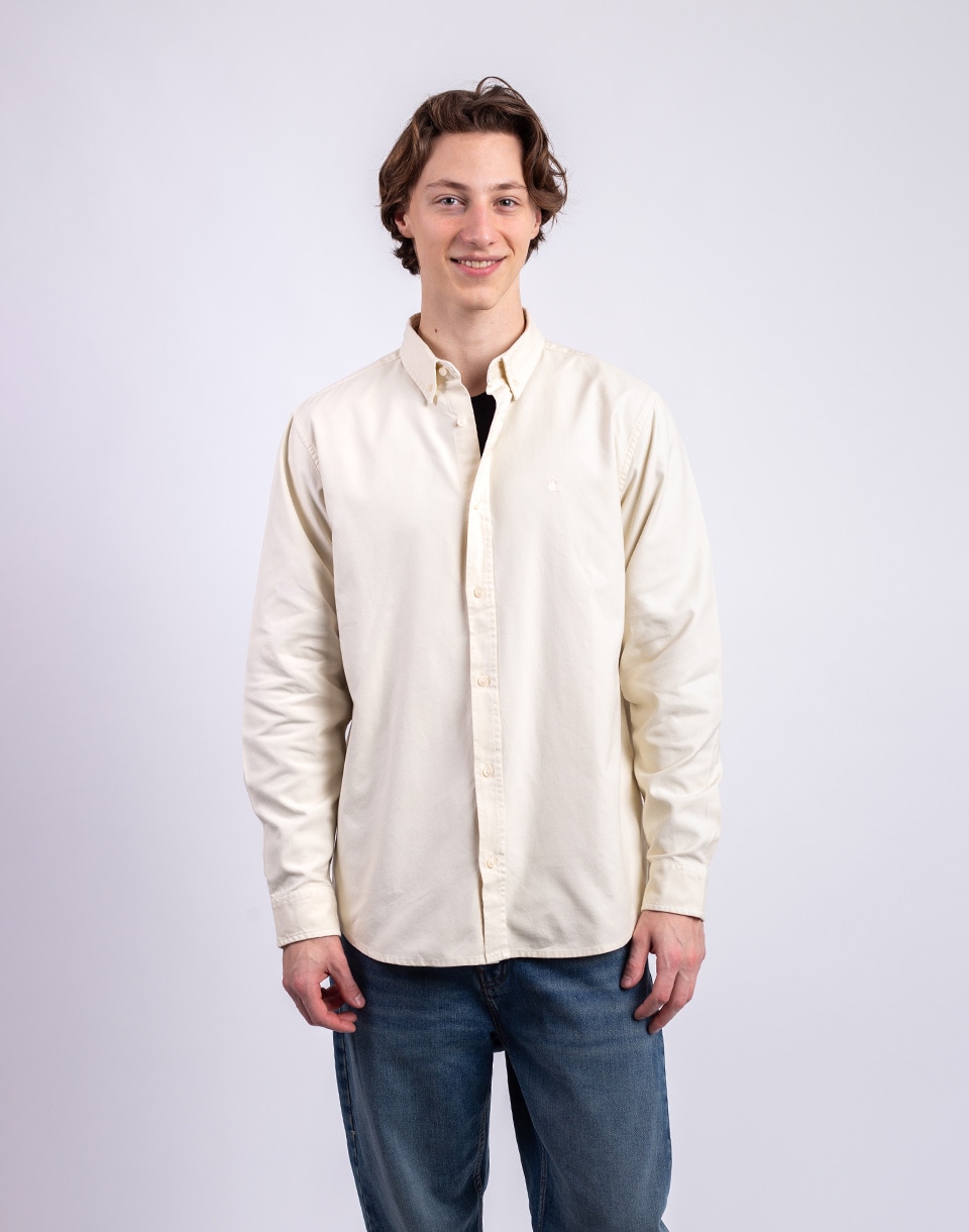 Carhartt WIP L/S Bolton Shirt Salt XL