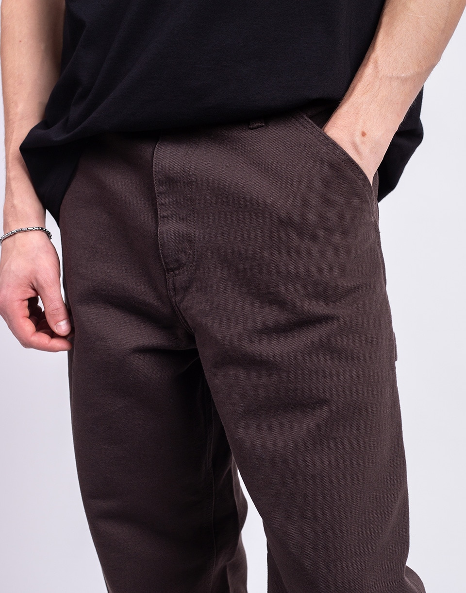 Carhartt WIP Single Knee Pant Tobacco rinsed W33/L32