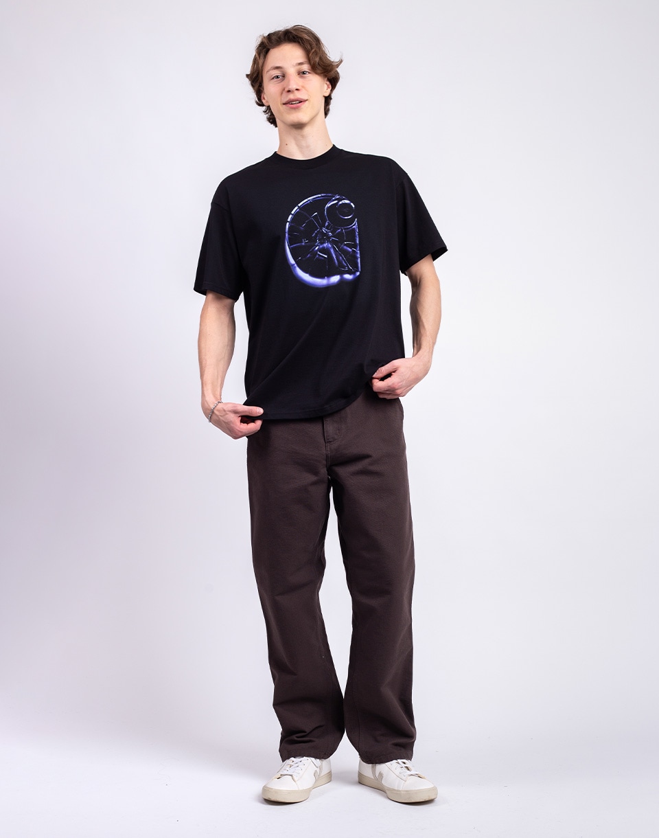 Carhartt WIP Single Knee Pant Tobacco rinsed W33/L32