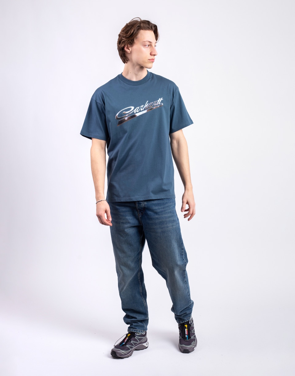 Carhartt WIP S/S Vrooom T-Shirt Office Blue L