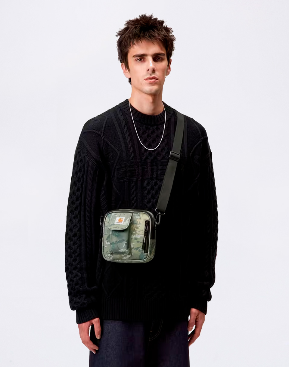 Carhartt WIP Essentials Bag Small Camo Combi, Green