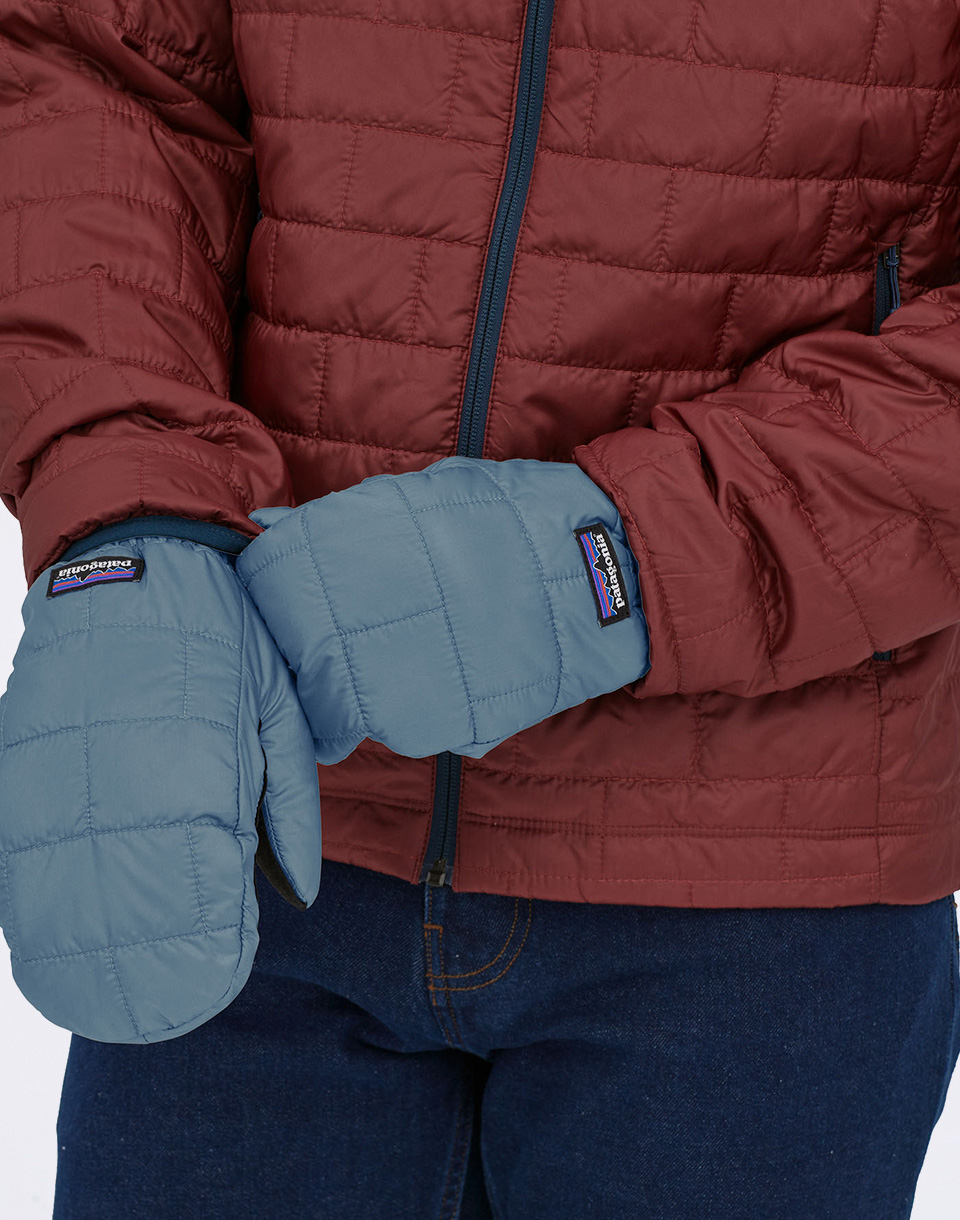 Patagonia Nano Puff Mitts Barnacle Blue L