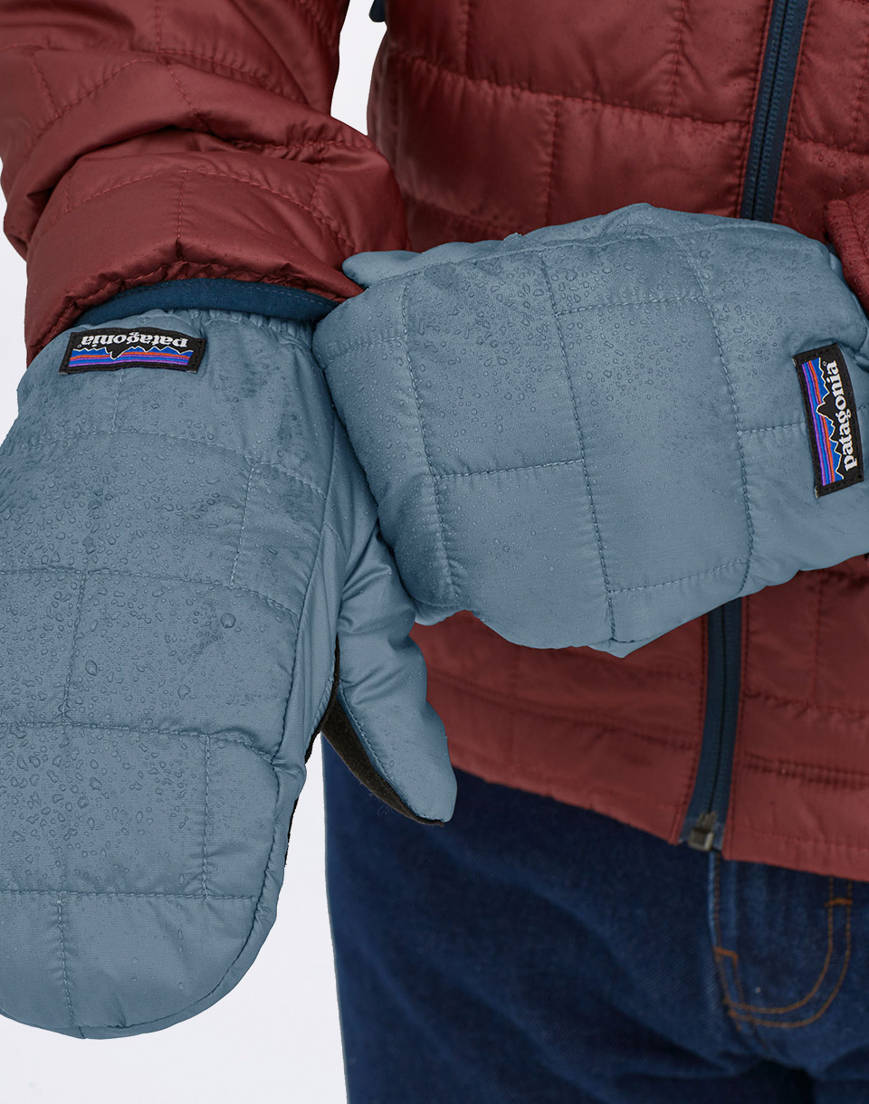 Patagonia Nano Puff Mitts Barnacle Blue L