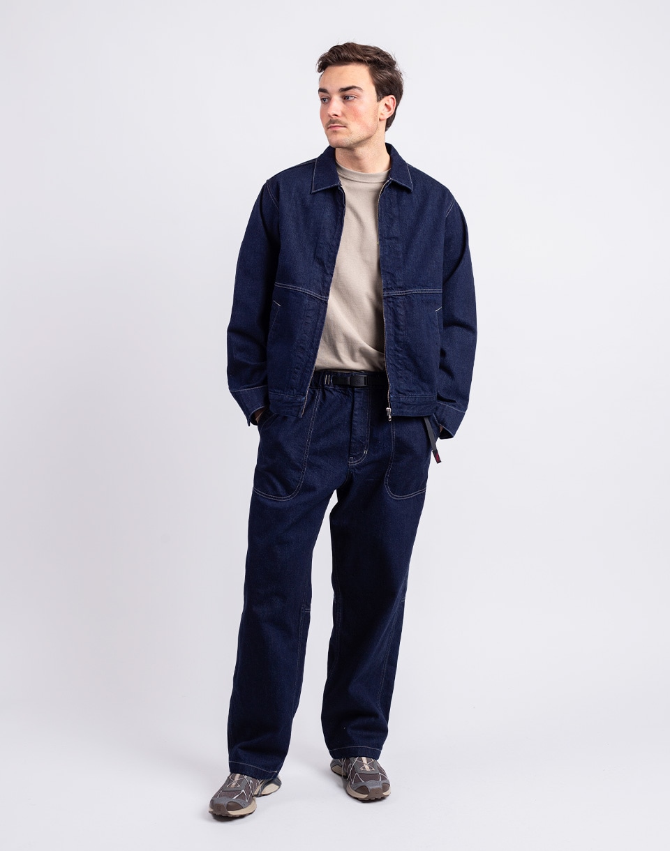Gramicci Japanese Slub Denim Jacket INDIGO S