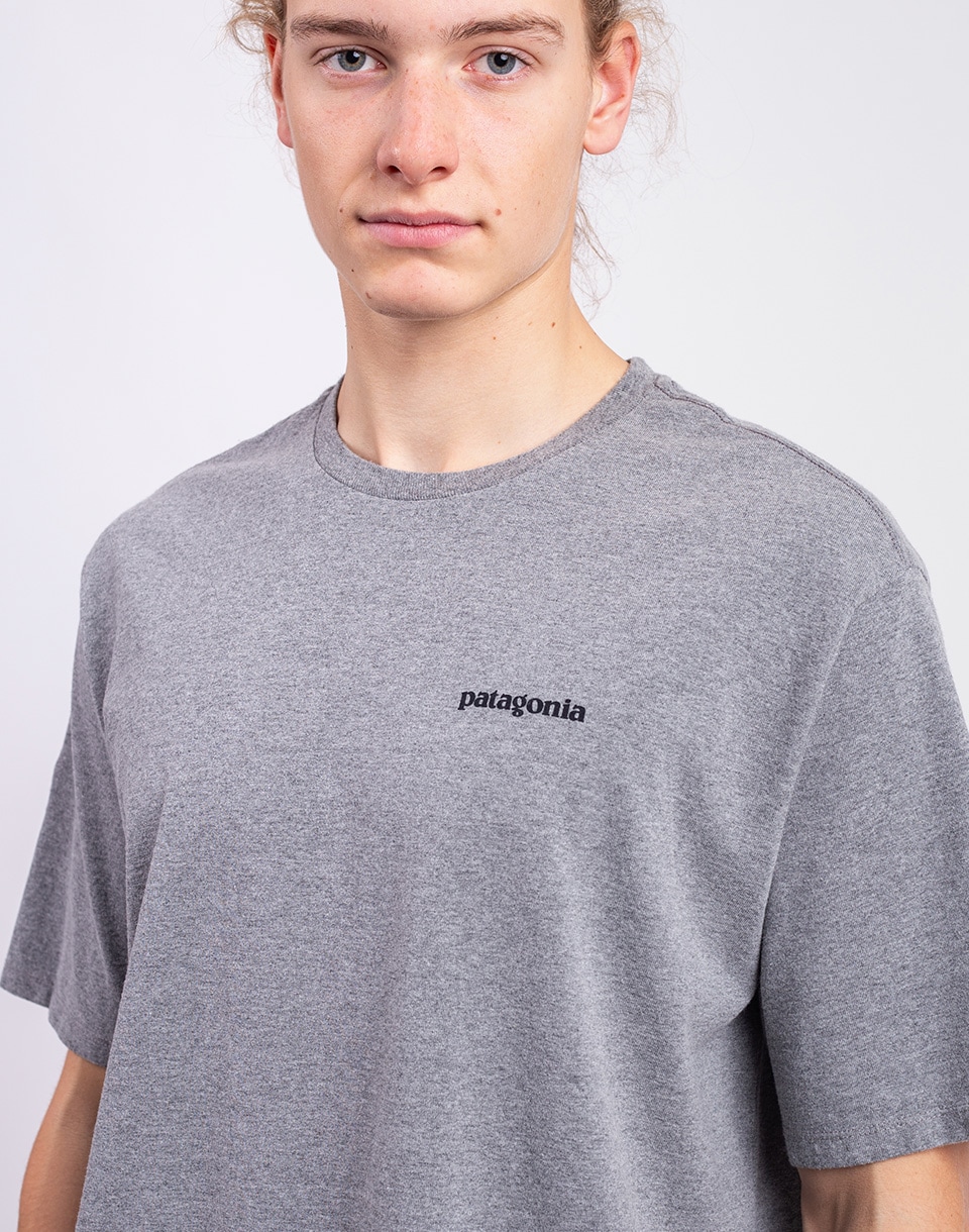 Patagonia M's Fitz Roy Icon Responsibili-Tee Gravel Heather M