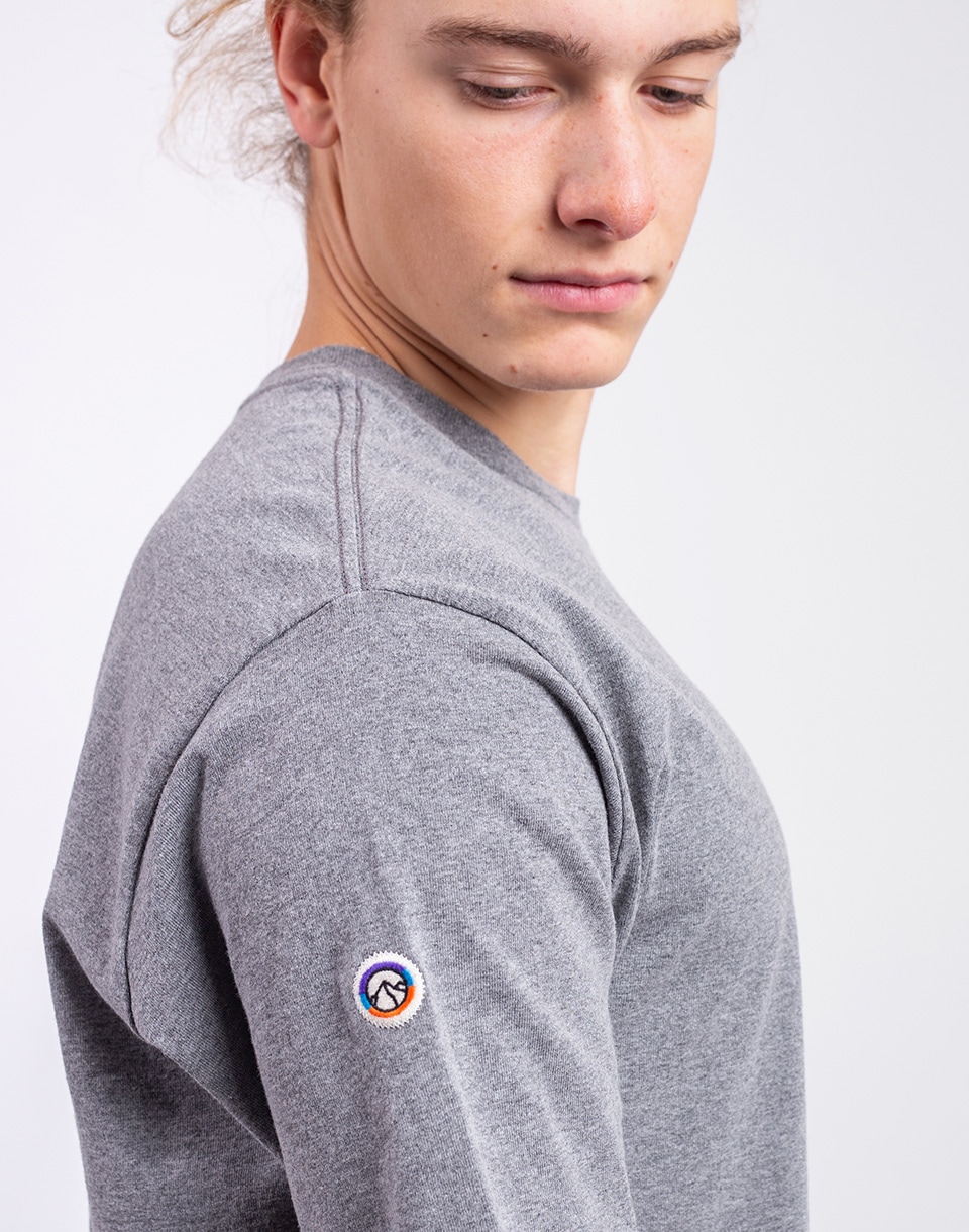 Patagonia M's Fitz Roy Icon Responsibili-Tee Gravel Heather M