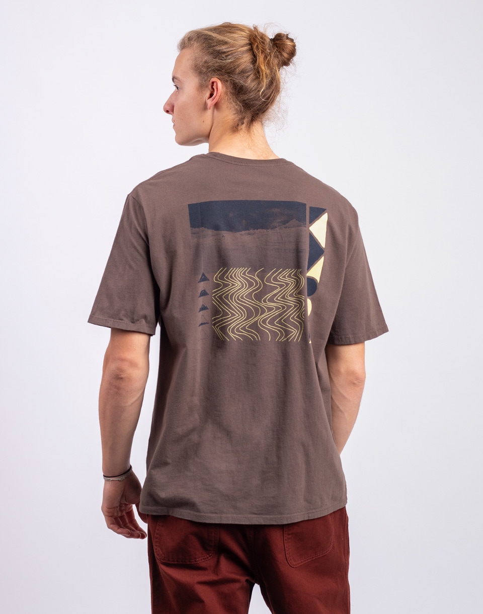 Patagonia M's Driftways Organic T-Shirt Marlow Brown M