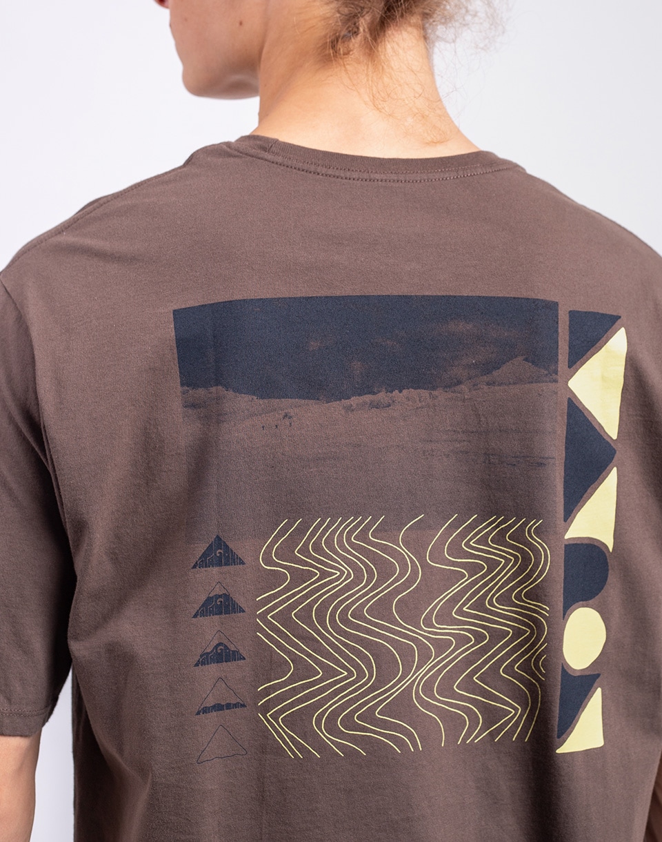 Patagonia M's Driftways Organic T-Shirt Marlow Brown M