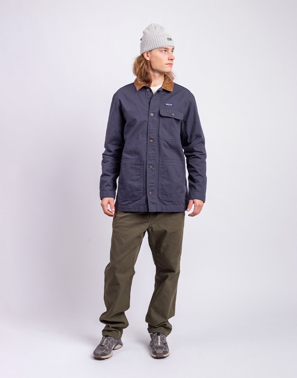 Patagonia M's Point Reyes Canvas Jacket Smolder Blue M