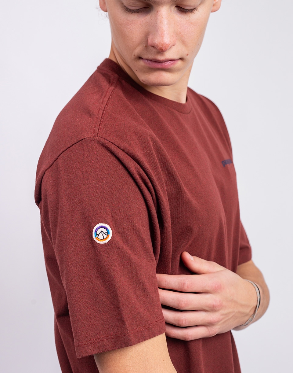 Patagonia M's Fitz Roy Icon Responsibili-Tee Dried Vanilla M