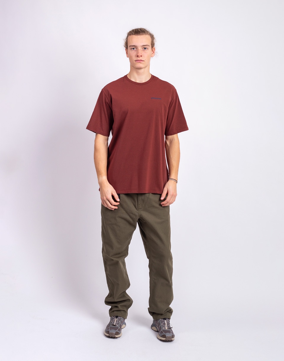 Patagonia M's Fitz Roy Icon Responsibili-Tee Dried Vanilla M