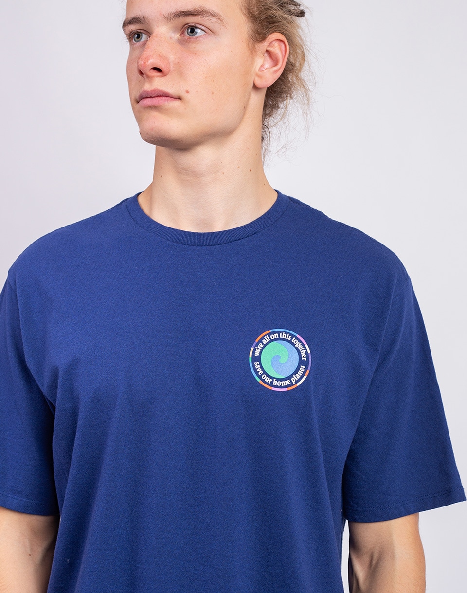 Patagonia M's Unity Fitz Responsibili-Tee Clement Blue S