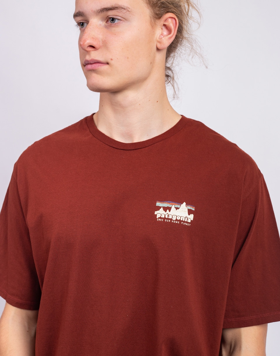 Patagonia M's '73 Skyline Organic T-Shirt Dried Vanilla S