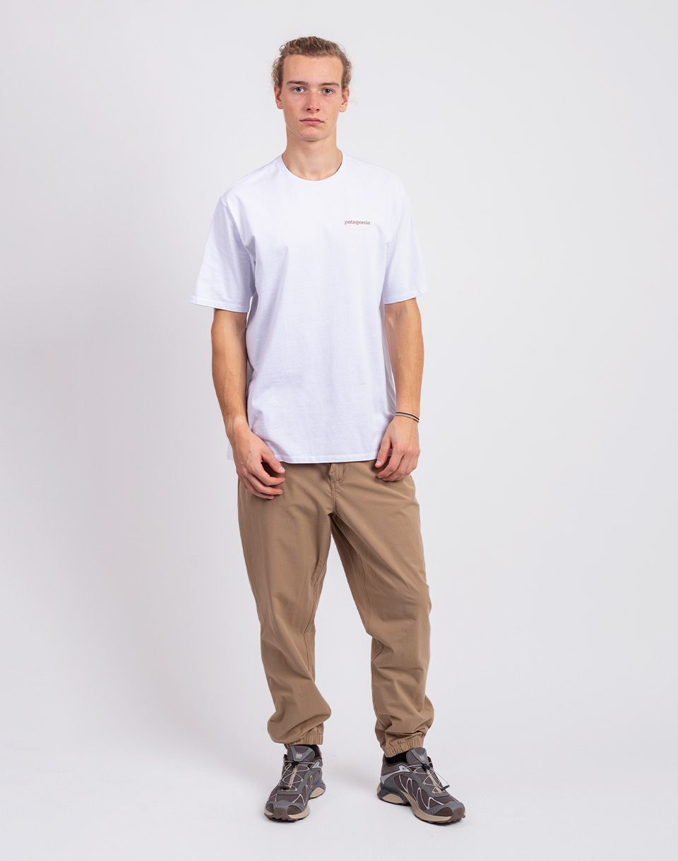 Patagonia M's Fitz Roy Icon Responsibili-Tee White S