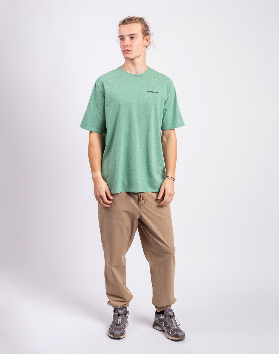 Patagonia M's Fitz Roy Icon Responsibili-Tee Ellwood Green M
