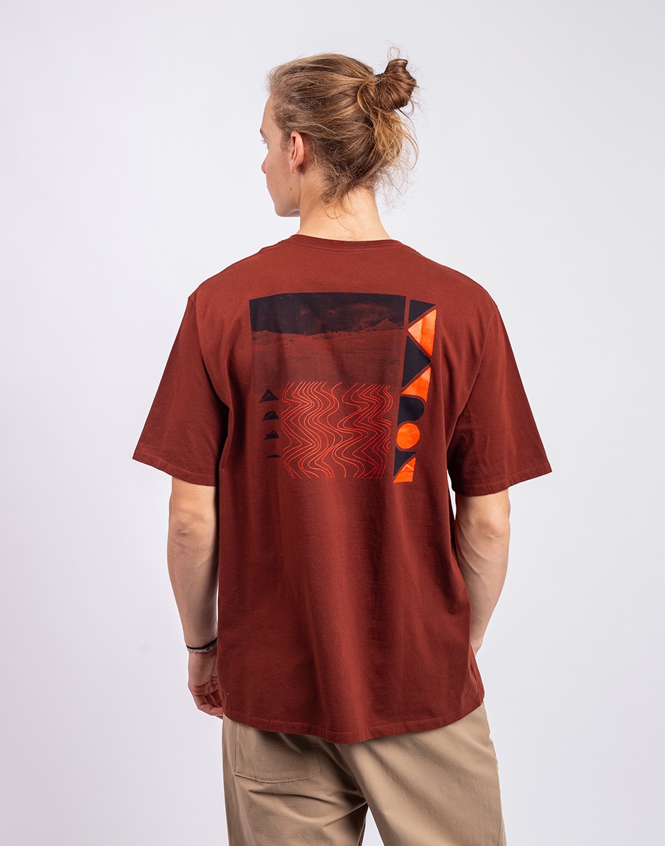 Patagonia M's Driftways Organic T-Shirt Dried Vanilla S