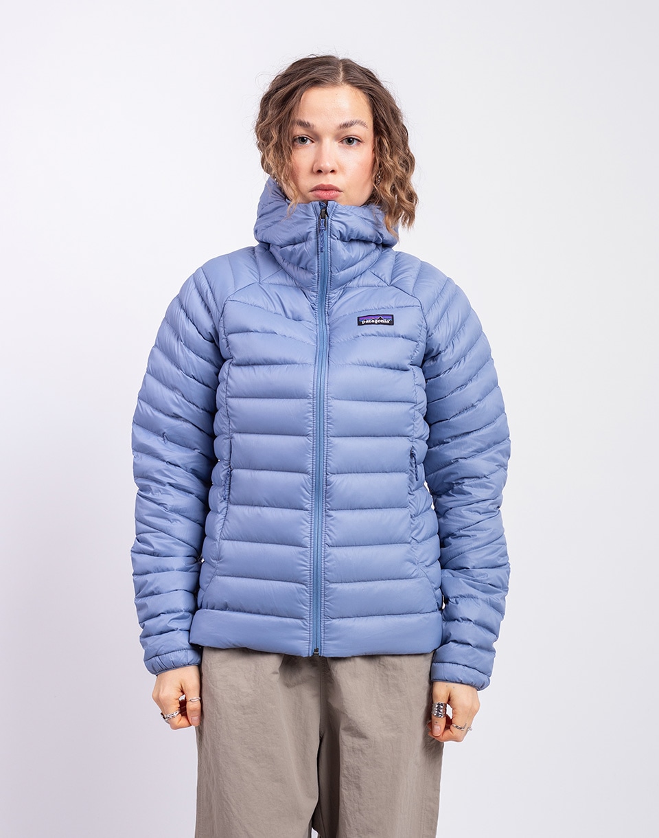 Patagonia W's Down Sweater Hoody Barnacle Blue L