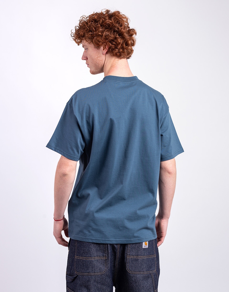 Carhartt WIP S/S Shattered T-Shirt Office Blue M