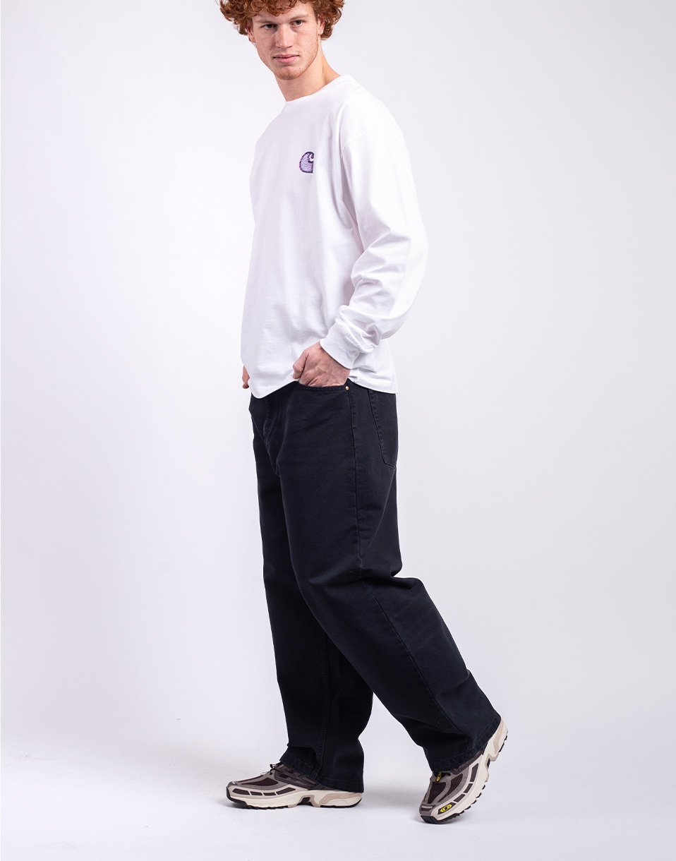 Carhartt WIP Brandon Pant Black grind wash M