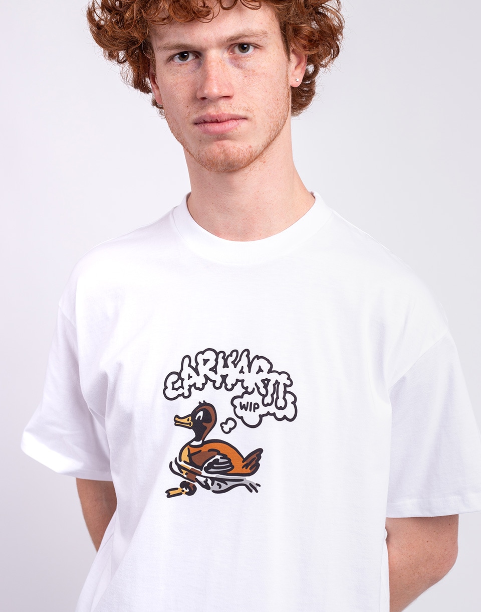 Carhartt WIP S/S Duck Duck T-Shirt White M