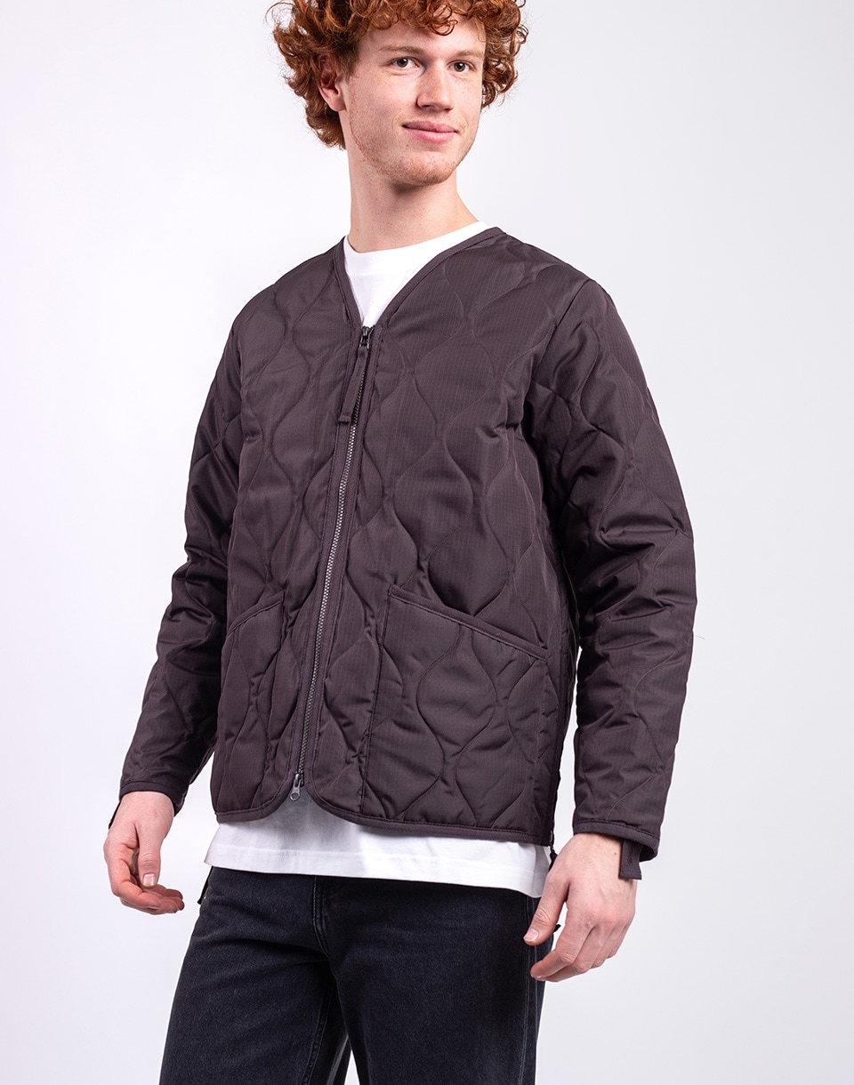 Taion Unisex Military W-Zip V-Neck Down Jacket D.CHOCO L