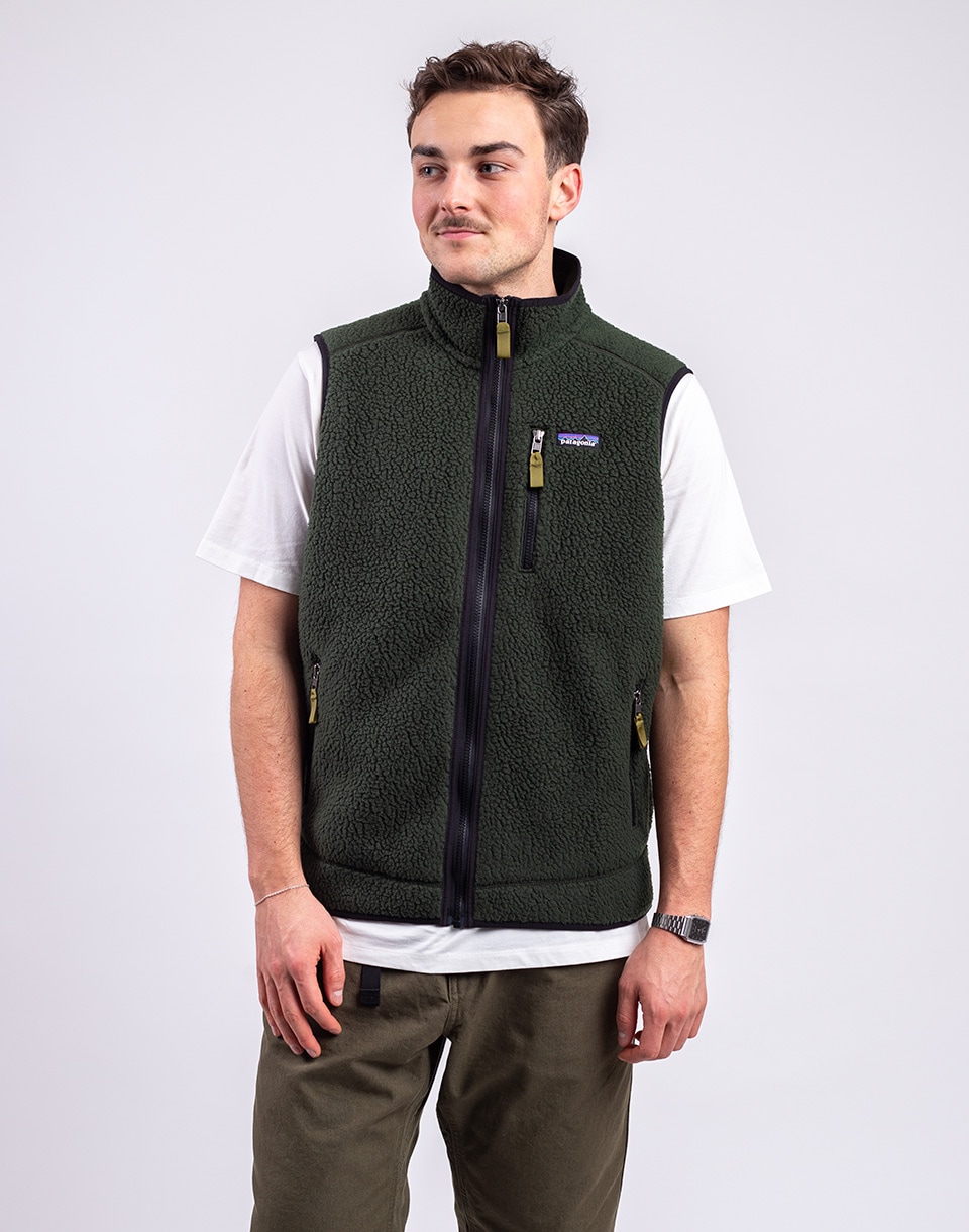 Patagonia M's Retro Pile Vest Old Growth Green S