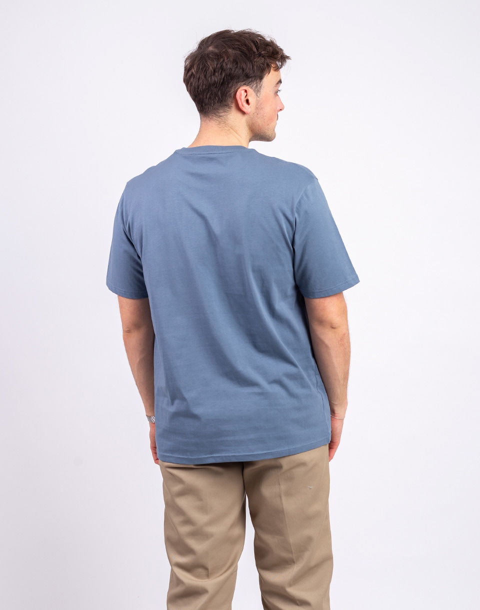 Tričko Carhartt WIP S/S Pocket T-Shirt Velvet Blue