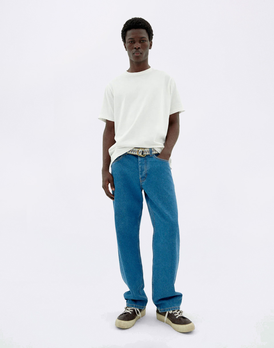 Thinking MU Tusa Clean Denim David Pants DENIM 48