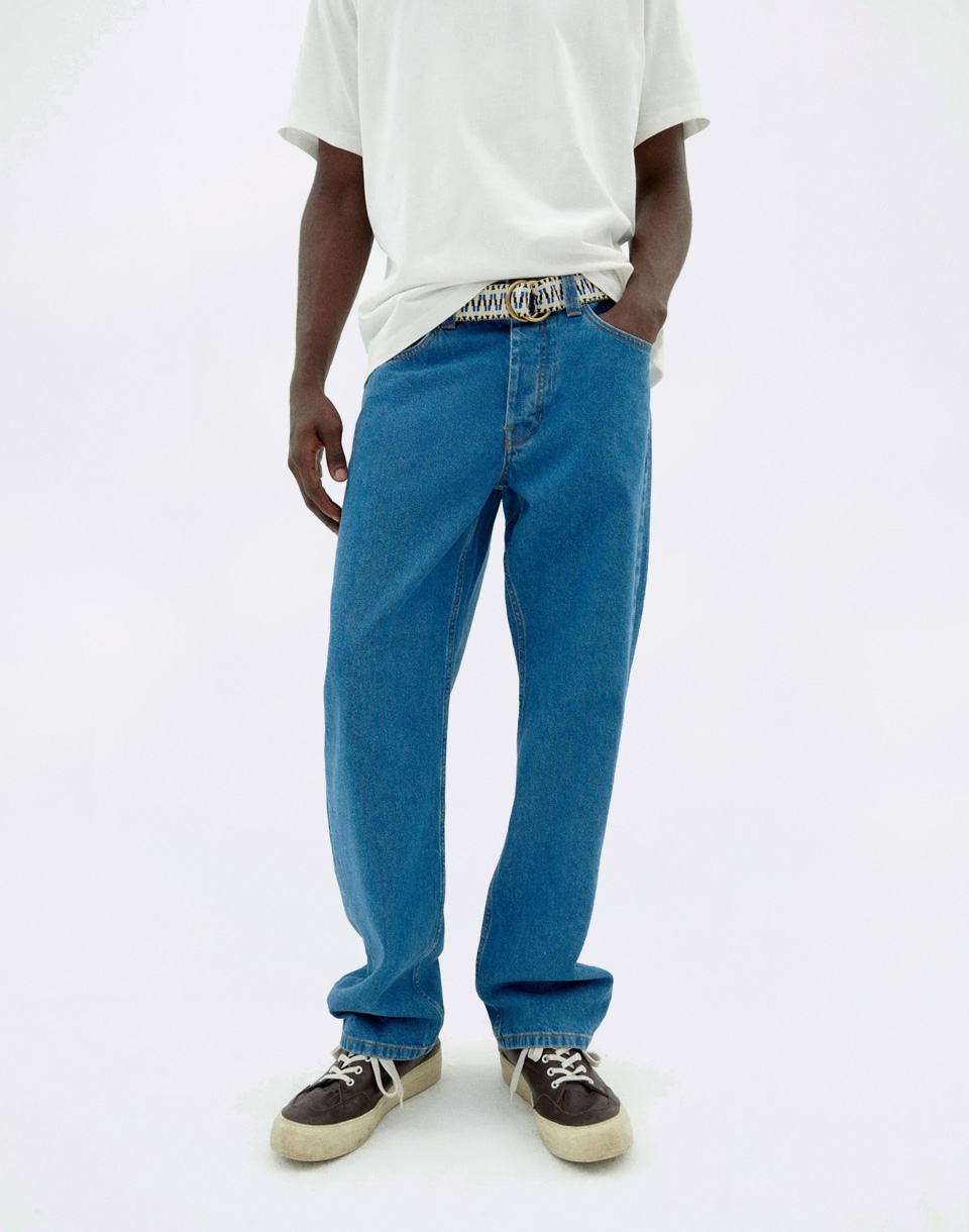 Thinking MU Tusa Clean Denim David Pants DENIM 40