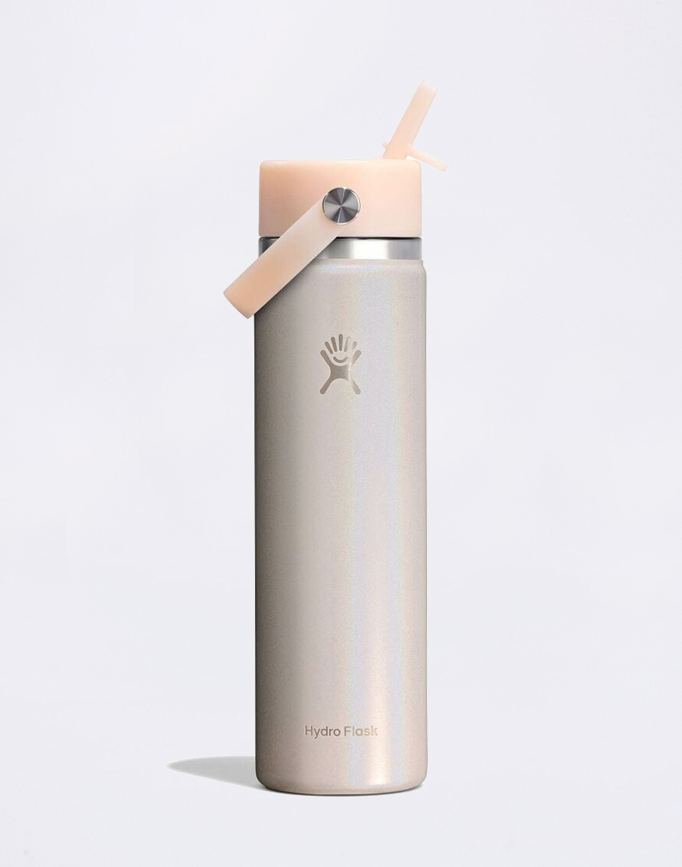 Hydro Flask Wide Flex Straw Cap 24 oz  Glimmer Cream