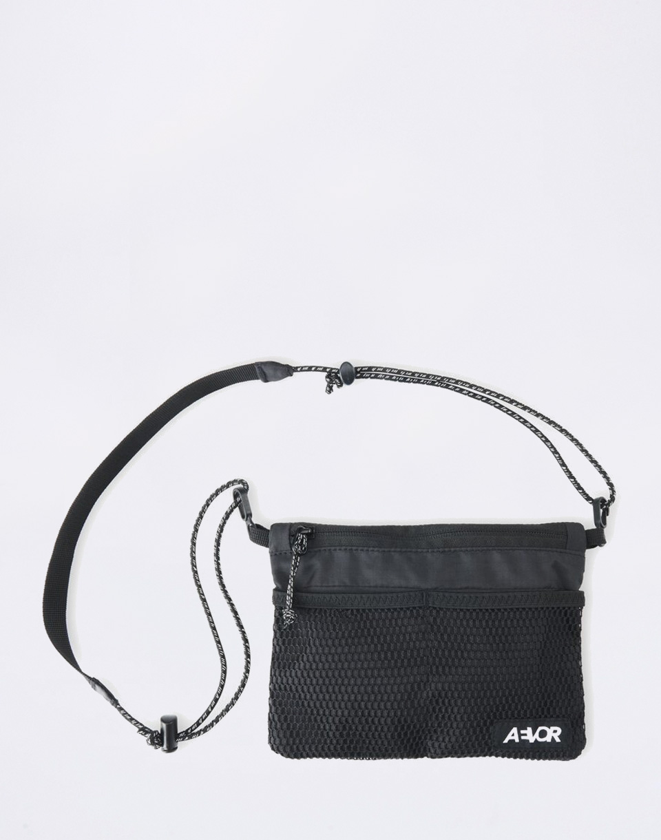 Aevor Chest Pouch Ripstop Black