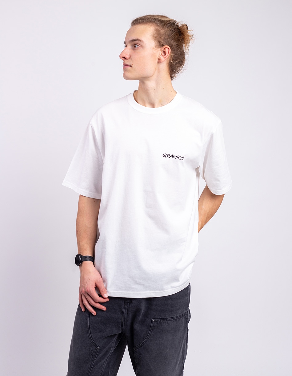 Tričko Gramicci Ice Axe Tee WHITE