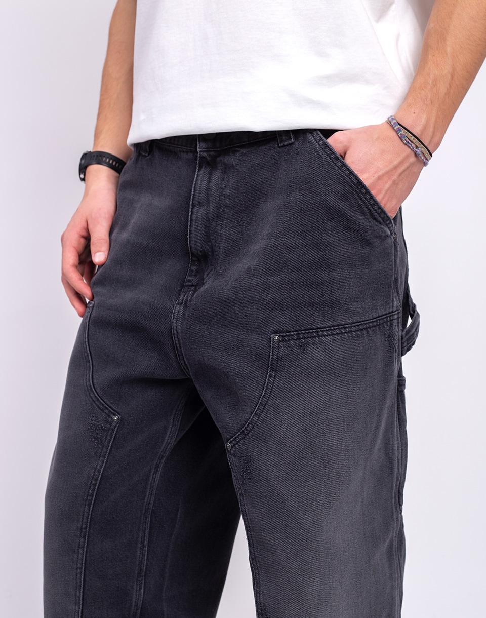 Carhartt WIP OG Double Knee Pant Black grind wash L