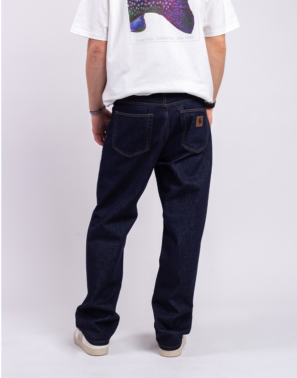 Carhartt WIP Aaron Pant Blue rinsed 28