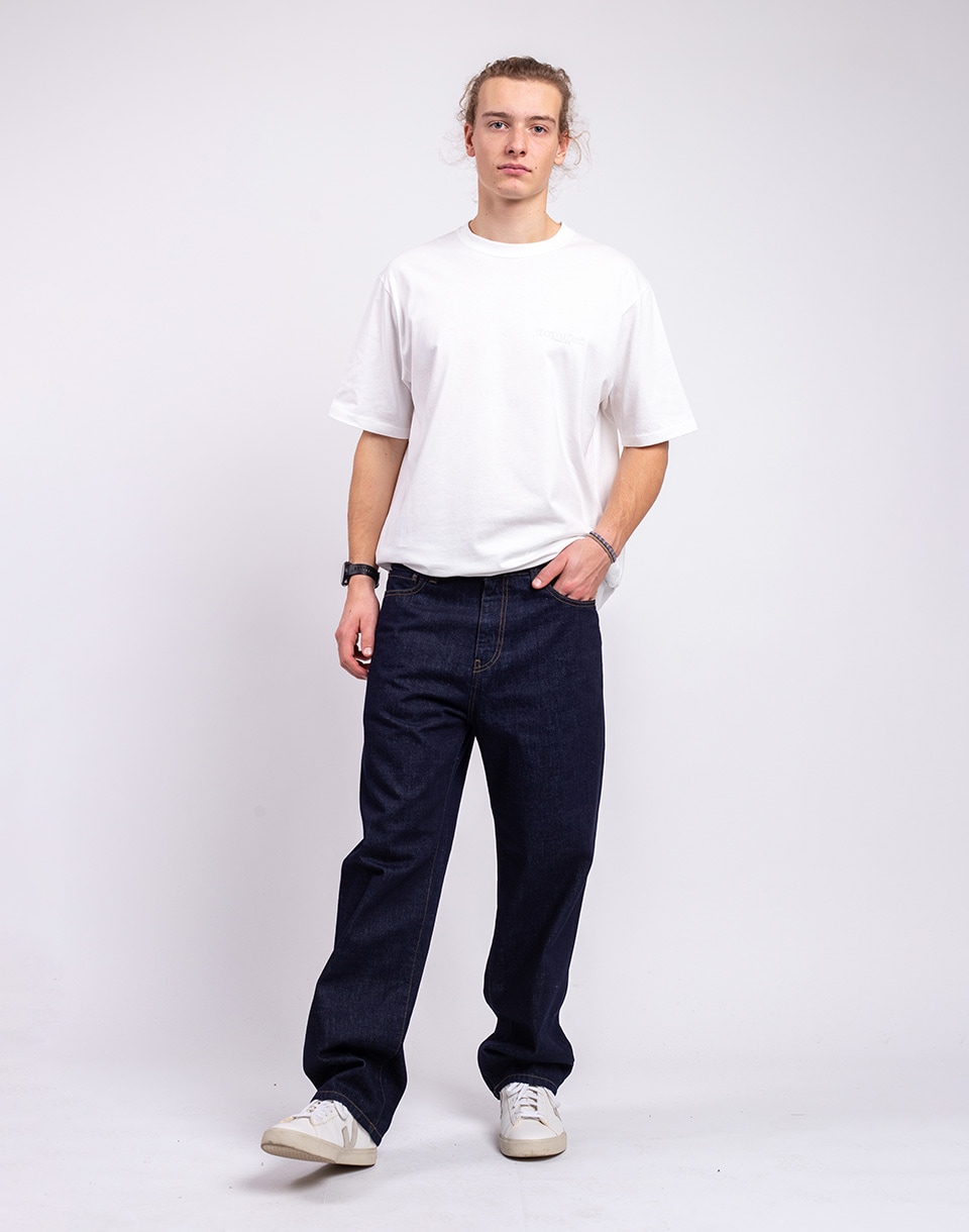 Carhartt WIP Aaron Pant Blue rinsed 28
