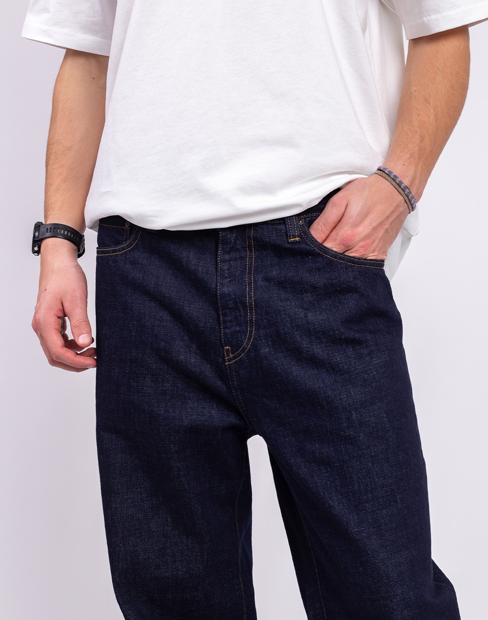 Carhartt WIP Aaron Pant Blue rinsed 28