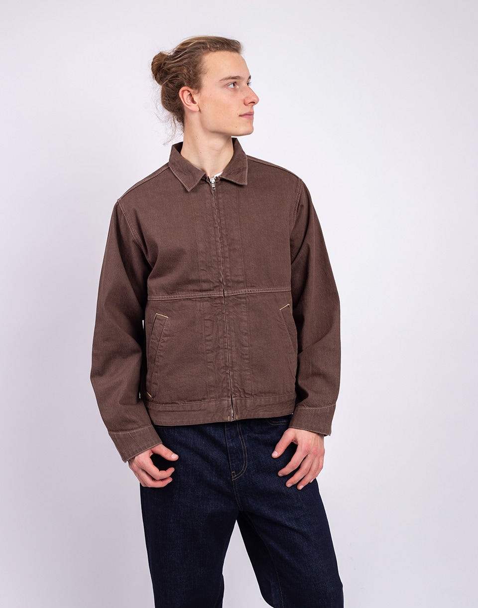 Gramicci Japanese Slub Denim Jacket AMBER L