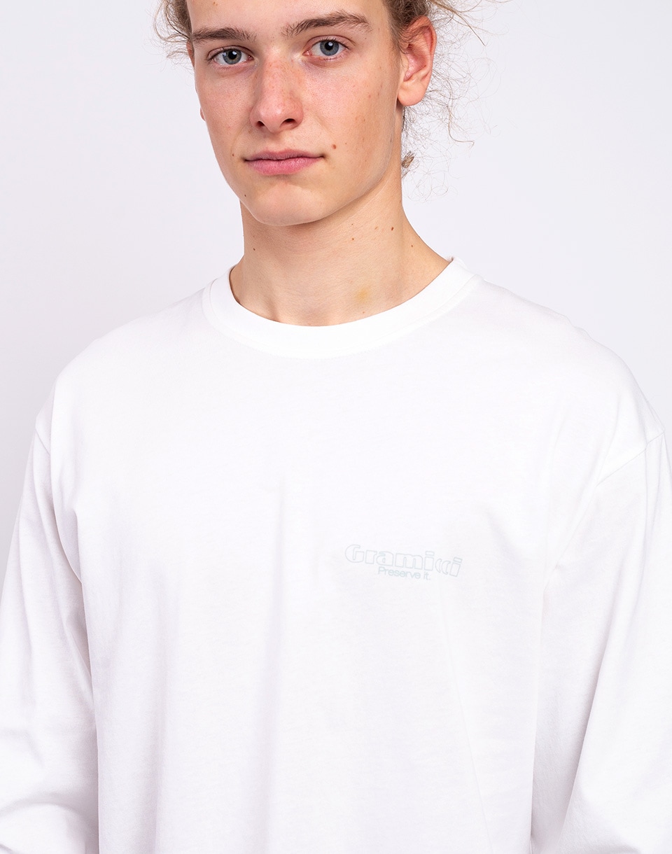 Gramicci Trouttail Long Sleeve Tee WHITE M